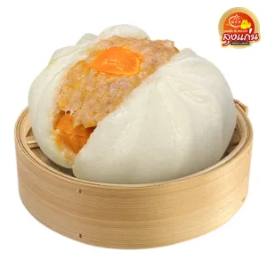 ซาลาเปาหน้าแตก หมูทรงเครื่อง