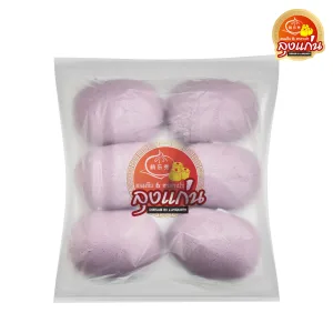 หมั่นโถวมันม่วง